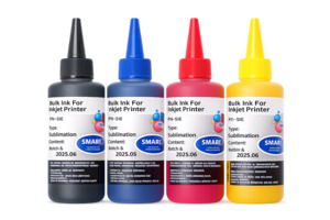 Sublimation Ink 100ml Refill Bottle BK C M Y Full Set for Epson EcoTank Printers