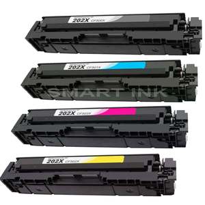 Hp: HP 202X CF500X CF500 (BK+C+M+Y) Premium A+ Toners Compatible