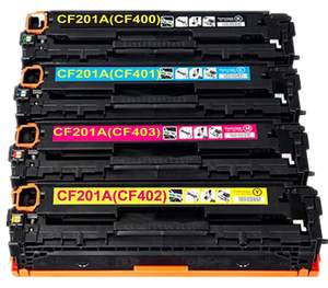 Hp: HP M252dw HP M252 Toners HP 201X Toner Cartridge Premium A+ X 4