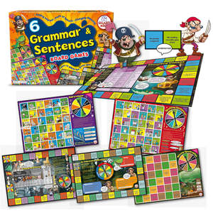 Board Games: 6 Grammar Board Games