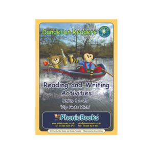 Dandelion Readers: Dandelion Readers, Set 1, Units 11-20 Reading & Writing Activities