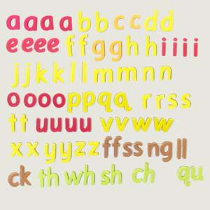 Learning At Home: Magnetic Letters - Pack 1