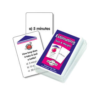Clearance: Estimation Chute Cards