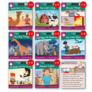 L&S Phase 5 Alternative Spellings - Consonant Sounds (set of 48 books)