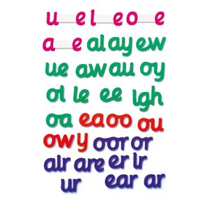 Smart Phonics Resources: Magnetic Letters - Pack 3 (Cursive)