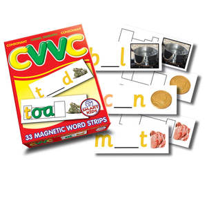Smart Phonics Resources: CVVC Magnetic Strips