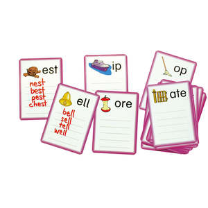 Smart Phonics Resources: Rime Practice Cards