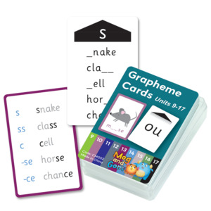 Mog And Gom Resources: Grapheme Cards Units 9-17