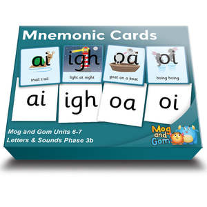 Mog And Gom Resources: Mog and Gom Mnemonic Cards Units 6-7