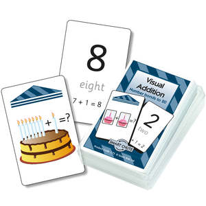 Visual Addition Chute Cards