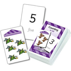 Smart Chute Visual Calculation: Visual Counting to 20 Chute Cards