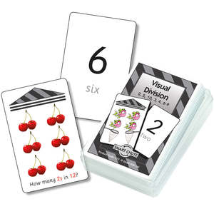 Smart Chute Visual Calculation: Visual Division Chute Cards