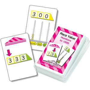 Smart Chute Visual Calculation: Place Value Level 1 Chute Cards