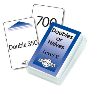 Smart Chute Rapid Recall: Double / Halves Cards - Level 2