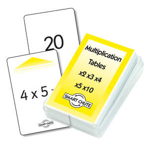 Smart Chute Rapid Recall: Multiplication x2,x3, x4, x5, x10