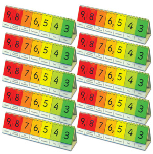 Number And Place Value: Place Value Flip Stand - Set of 10