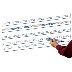 Number And Place Value: Magnetic Number Lines Level 1