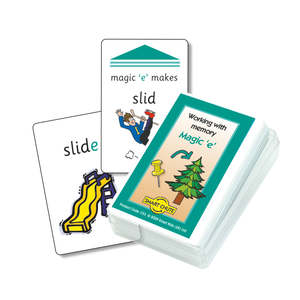 Magic 'e' Chute Cards