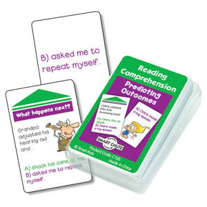 Reading Comprehension Smart Chute 1: Predicting Outcomes Reading Comprehension Cards