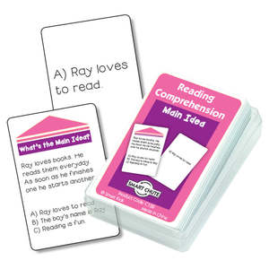 Main Idea Reading Comprehension Cards