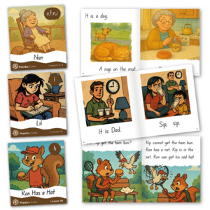 Phonics Code Books 1-18