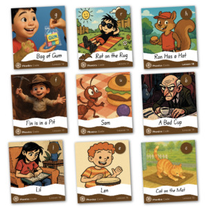 Products: Phonics Code Seed Series 2: Books 10-18