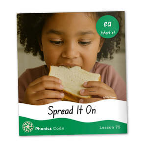 Phonics Code Book 75 - ea says /e/