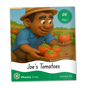 Phonics Code Book 63 - oe says /long o/