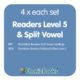 Dandelion Readers Split Vowel, Prefixes & Suffixes School Bundle