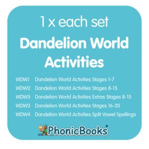 Dandelion World Activities Bundle