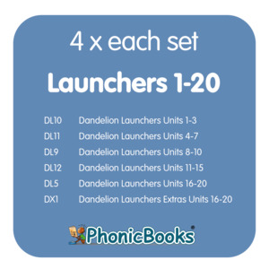 Dandelion Launchers 1-20 School Bundle