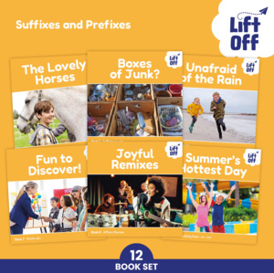 Decodable Books: Lift Off Readers - Suffixes and Prefixes