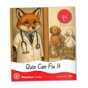 Seedling Year 1: Decodable Book 36 - qu says /k-w/