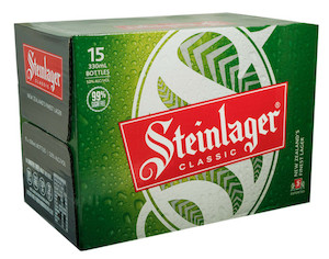 Steinlager Classic 330ml Bottles (15-pack) Mt Smart Liquor