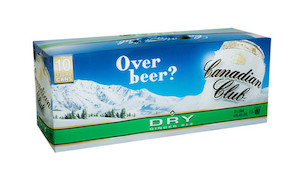 Products: Canadian Club Dry 330ml Cans (10-pack) Mt Smart Liquor