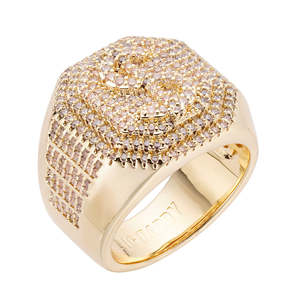 Big Daddy: Big Daddy Dollar Sign Iced Out Ring