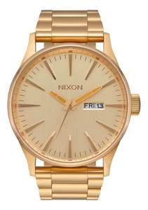 Nixon: Nixon Sentry All Gold Dial Men's Watch A356-502