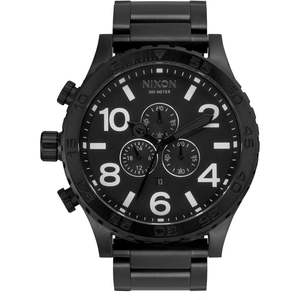 Nixon: Nixon 51-30 Chrono All Black Men's Watch A083-001