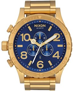 Nixon: Nixon 51-30 Chrono Blue Dial Men's Watch A083-2735