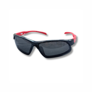 Te Ra Sunglasses: Tākaro Black+Red