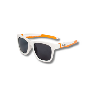 Te Ra Sunglasses: Hau Snow White+Orange