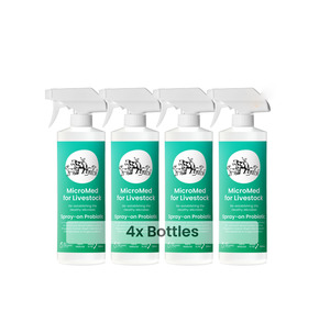 MicroMed for Livestock Acute Care – 4 x 500ml Bundle