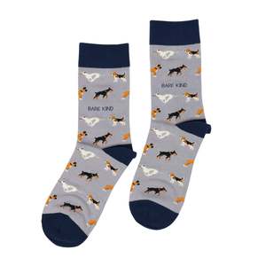 Bamboo Socks: Save the Purple Dog Bamboo Socks