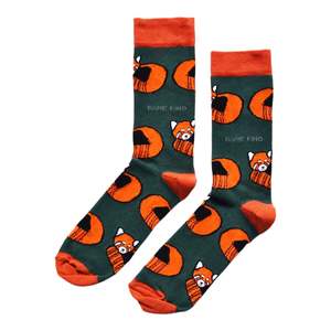 Bamboo Socks: Save the Red Pandas Bamboo Socks