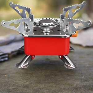 Foldable Windproof Portable Gas Stove Burner for Camping