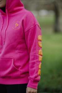 The Brave Pants: Raspberry Affiliation Hoodie