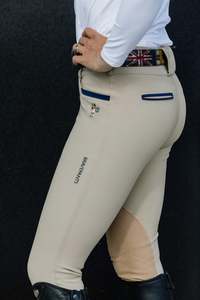 The Brave Pants: DW Endura Basic-B SUEDE Knee Grip Breech