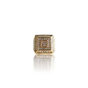 Big Daddy: Big Daddy Royal Iced Gold Ring