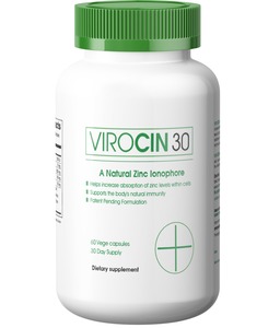 Virocin 30 – 30 Day Supply A Natural Zinc Ionophore