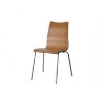 Products: Look Wood & Stainless Chair - Cafe Chairs & Bar Stools